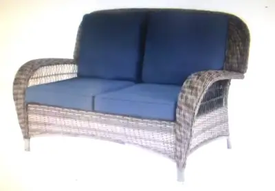 Beacon Park Out Door Patio Love Seat And Ottoman--BRAND NEW--Su, View more