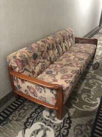 WB Furniture Teak MCM Sofa Couch