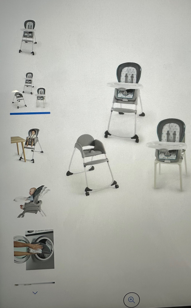 Ingenuity Trio 3-in-1 High Chair - Nash, 6 to 60 months in Feeding & High Chairs in Calgary - Image 3