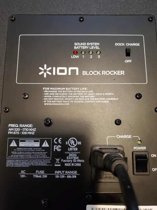 ION Block Rocker portable Rugged PA speaker in Speakers in City of Toronto - Image 7
