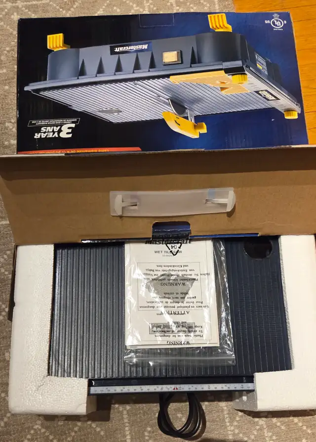 Wet Tile Saw - brand new in Power Tools in City of Toronto - Image 4