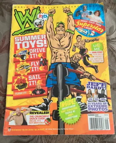 WWE Kids Magazine Summer 2009