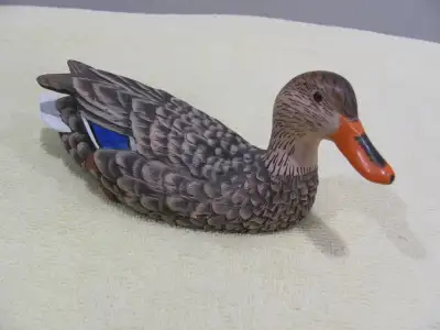 Vintage Carved Mallard Hen By J. B. Garton, View more