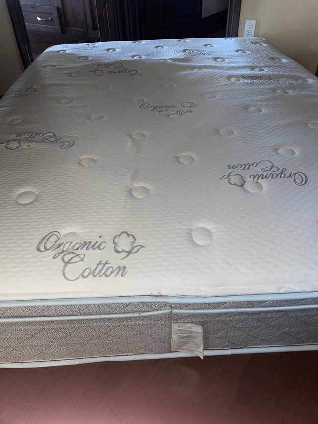 Double bed frame + mattress  in Beds & Mattresses in Calgary - Image 4