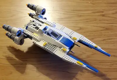 Rebel U-Wing Fighter Lego set 75155 Released in 2016 Open box Complete set with all mini figures Sti...