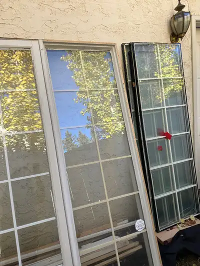 Exterior windows with grilles mutton bars, View more