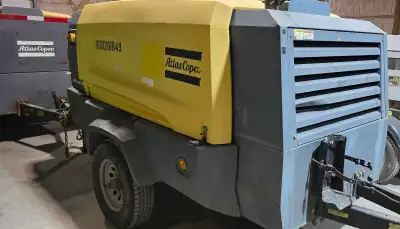 MOBILE DIESEL AIR COMPRESSOR, 400 CFM, 175 PSI, NO DEF, View more