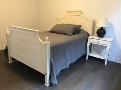 Ethan Allen Double Swedish  Bed Frame, View more
