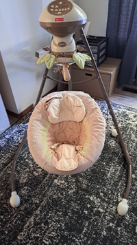 Baby swing for 60$