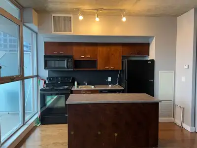 Available June 1st. - utilities included! This is a spacious, south-facing 1-bedroom condo in the Ea...