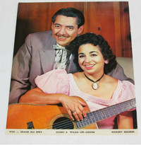 Stoney & Wilma Lee Cooper Photo GRAND OLE OPRY HICKORY RECORDS