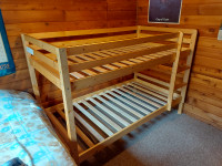 Single Pine Bunk Bed
