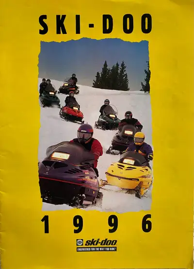 1996 Ski-Doo Original Dealer Brochure, View more