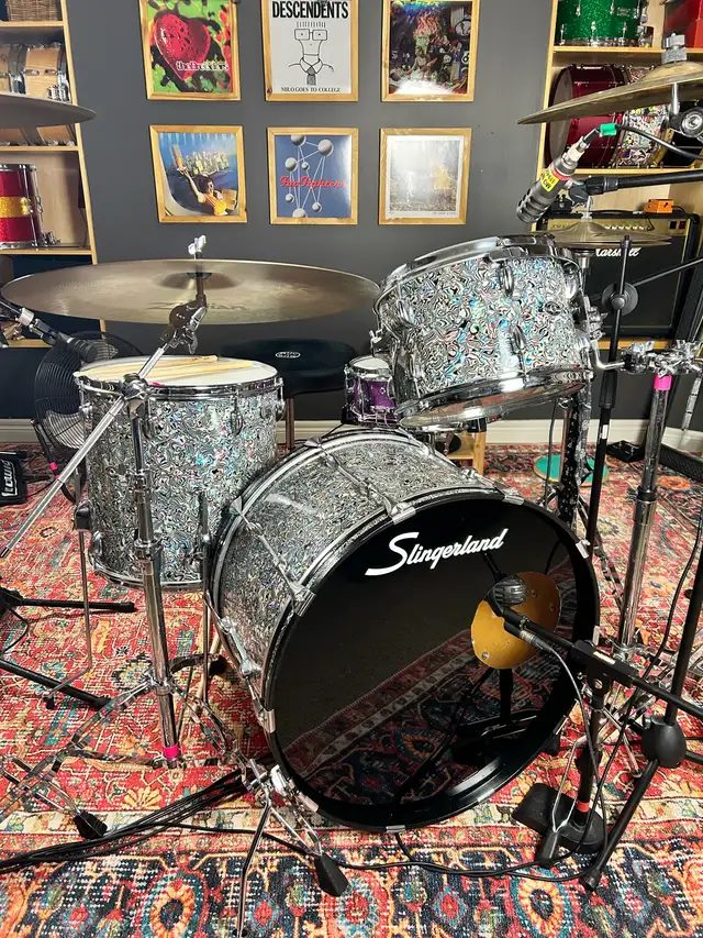 Slingerland Maple Kit in Drums & Percussion in Oshawa / Durham Region - Image 2