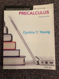 Precalculus 3rd Edition: Annotated Instructor's Edition by Young