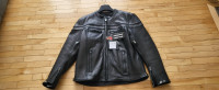 Brand new motorcycle leather jacket (Size 2XL) Manteau cuir neuf