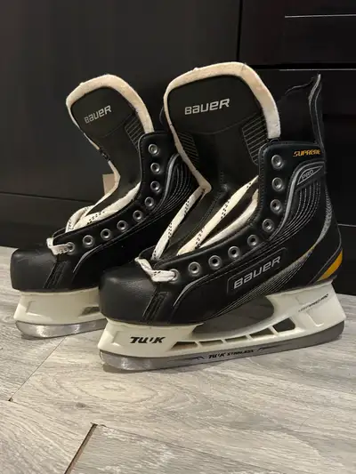 Bauer Supreme Pro Hockey Skates, Stainless Steel Blade, Senior, View more