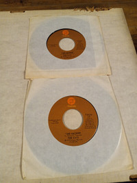 Vinyl Records 45 RPM The Cats 1960's Rock Lot of 2 Near Mint