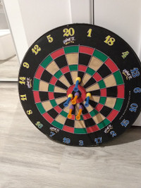 Magnetic Dart Board with 6 Darts - by Marky Sparky Toys