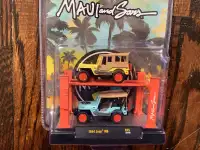 M2 Machines Auto Lift 2-Pack - 1944 Jeep Maui And Sons
