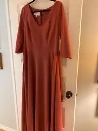 Formal long dress. Size 14 tall. $60