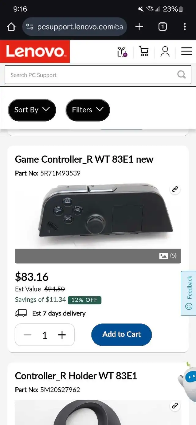 Legion Go Right Controller63234679077891123