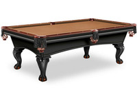 NEW in Box - $1K Pool Table Legs- Hand carved Black Wood Lacquer
