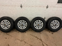 Firestone Transforce AT 265-70-17 10 ply tires on Chevy wheels