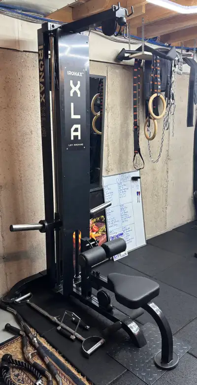 Ironax XLA Lat Pulldown Low Row Functional Cable machine, View more