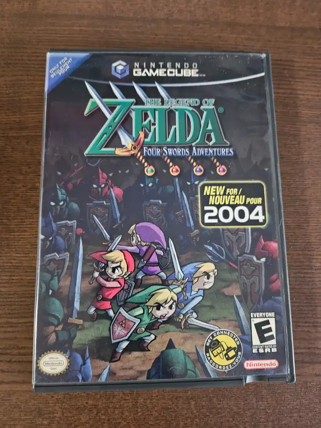 CIB The Legend of Zelda: Four Swords Adventures (GameCube)