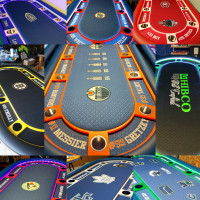 Best built poker tables. From basic to very high end available.