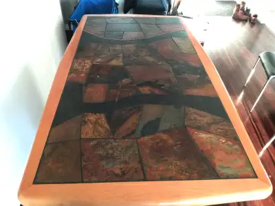 200M y.o. S.A. Slate dining table, View more