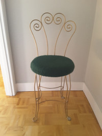 Chaise/Tabouret de coiffeuse/maquilleuse-Vintage-Dressing stool
