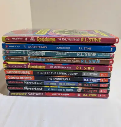 Goosebumps Books Lot of 10, View more