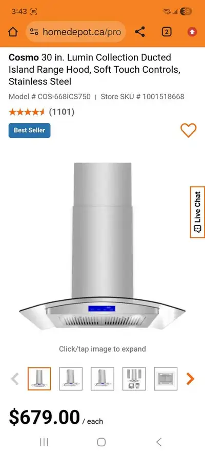 Island Range Hood, View more