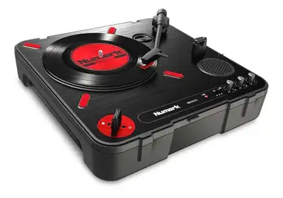 Selling my Numark PT01 Scratch Portable Turntable — perfect for vinyl collectors, DJs, or anyone int...