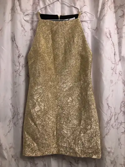 Zara Gold Dress, View more