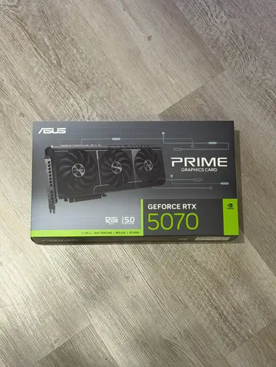 brand new GPU 5070 12gb Never been opened. Still sealed