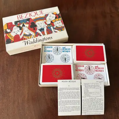 Vintage Bezique game by Waddingtons, View more