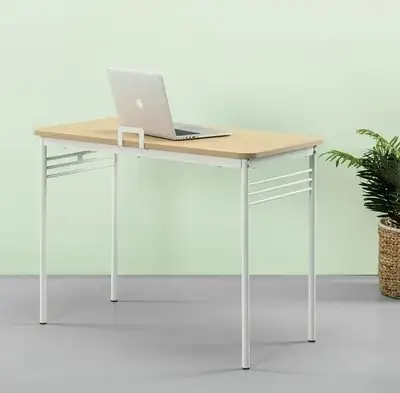 Zinus Connie 40 Inch Retro Metal Framed Office Desk, View more