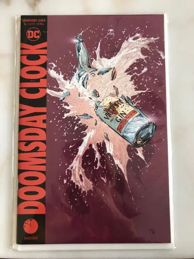 I'm offering Doomsday Clock #3 comic book, published by DC Comics in March 2018. This comic is a par...