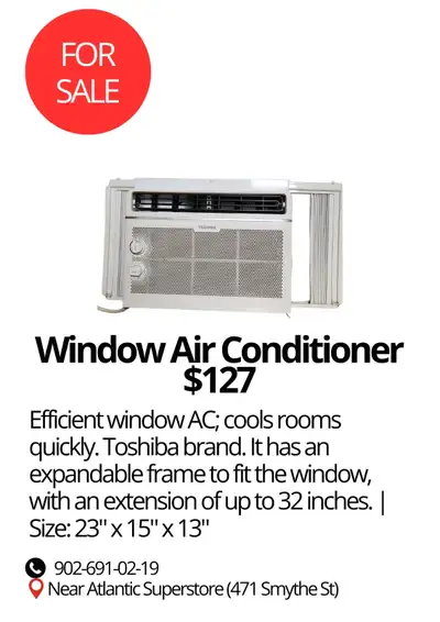 Window Air Conditioner, View more