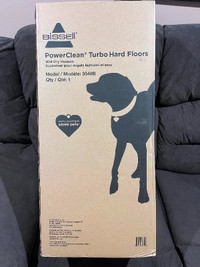 bissell power clean turbo hard floors cleaner (new inbox)