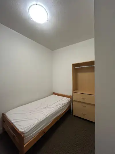 Hi! We’re looking for one female roommate to join us in a 2-bedroom + den apartment starting August...