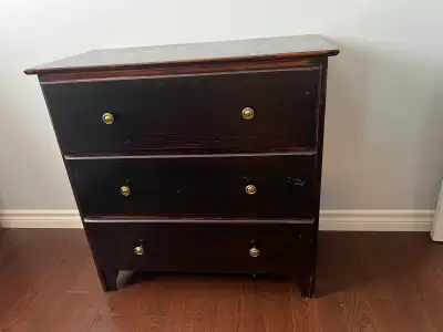3-Drawer Wood Dresser, View more