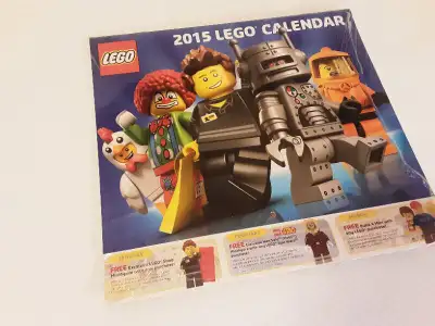 LEGO WALL CALENDAR 2015, BRAND NEW , SEALED, View more