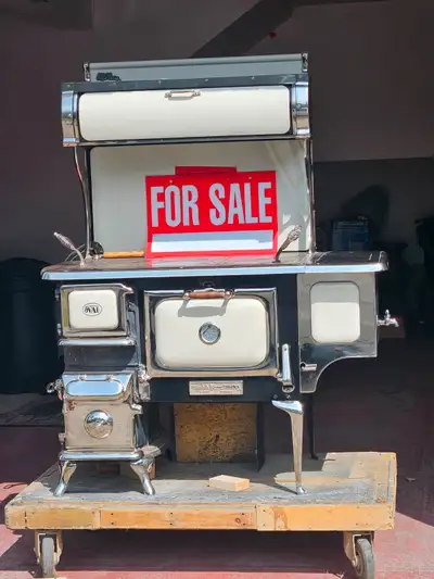 1985 Almira Wood Cook Stove, View more