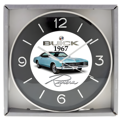 1967 Buick Riviera (Turquoise) Custom Wall Clock - New, View more