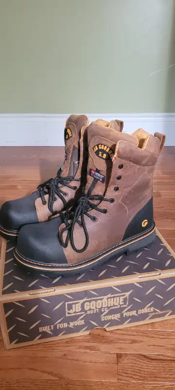 JB goodhue mens work boots. Brand new, never used in the box. $200