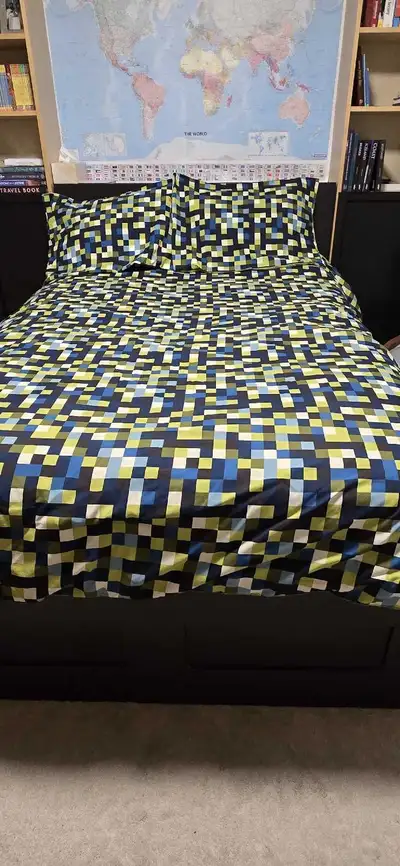 Double Duvet and Pillow Shams, View more